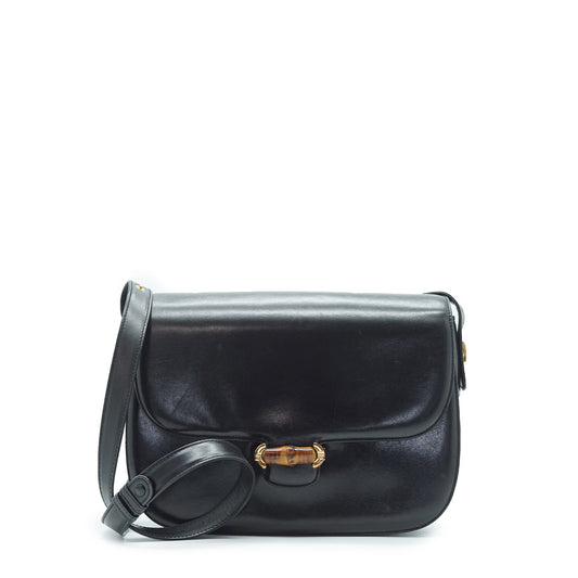 Vintage Bamboo Crossbody Bag