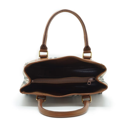 Nova Check Handbag