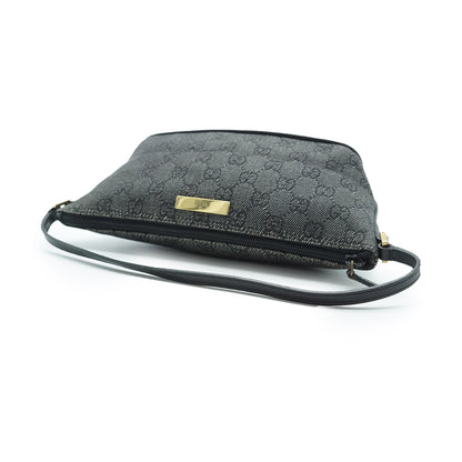 GG Canvas Boat Pochette