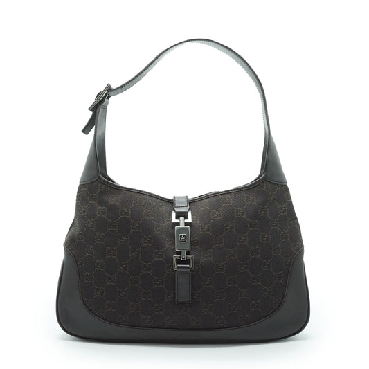 GG Dark Brown Jackie Shoulder Bag
