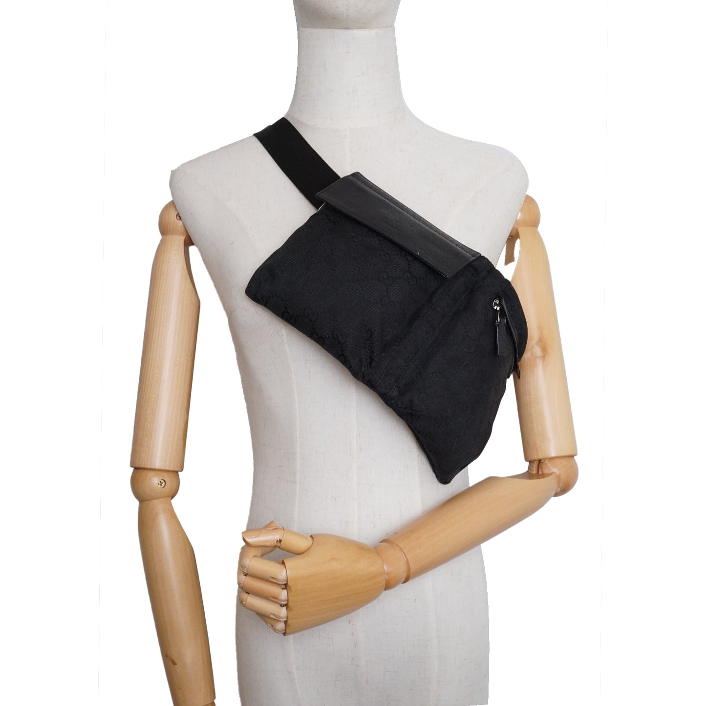 GG Canvas Pocket Waist Bag