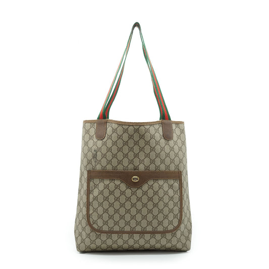 GG Sherry Line Shoulder Tote