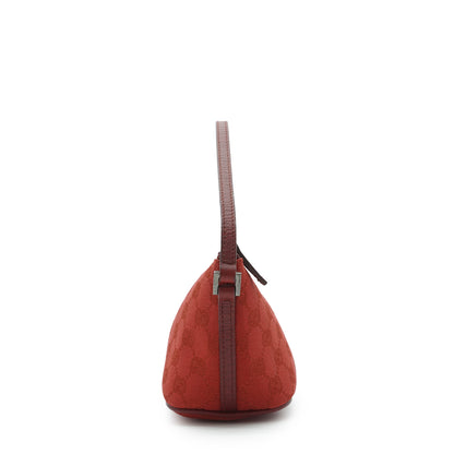 GG Canvas Boat Pochette
