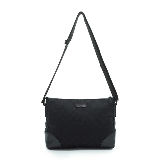 GG Canvas Leather Joy Messenger Bag