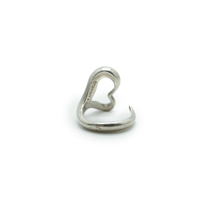 Elsa Peretti 825 Silver Open Heart Ring