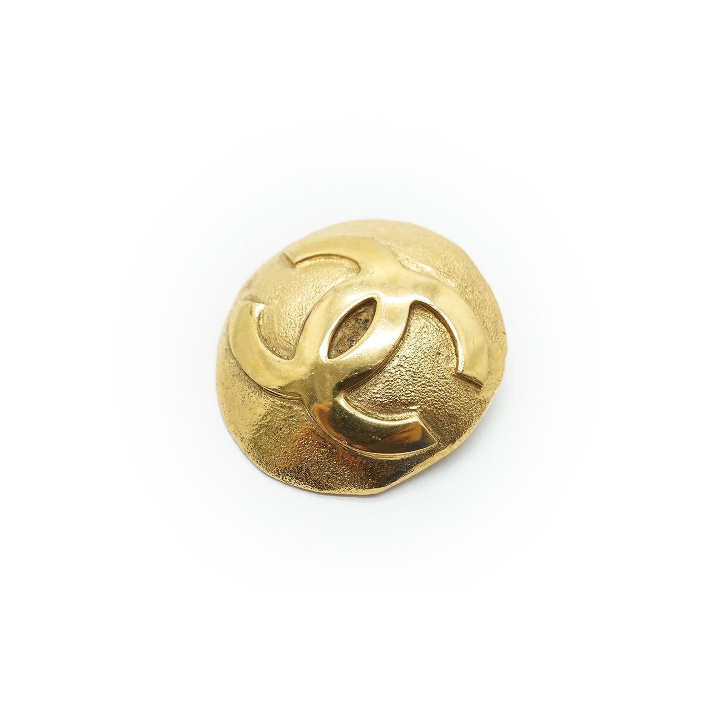 Coco Mark Circle Brooch