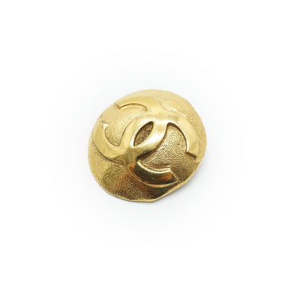Coco Mark Circle Brooch