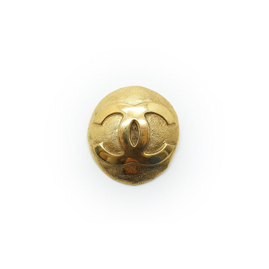 Coco Mark Circle Brooch
