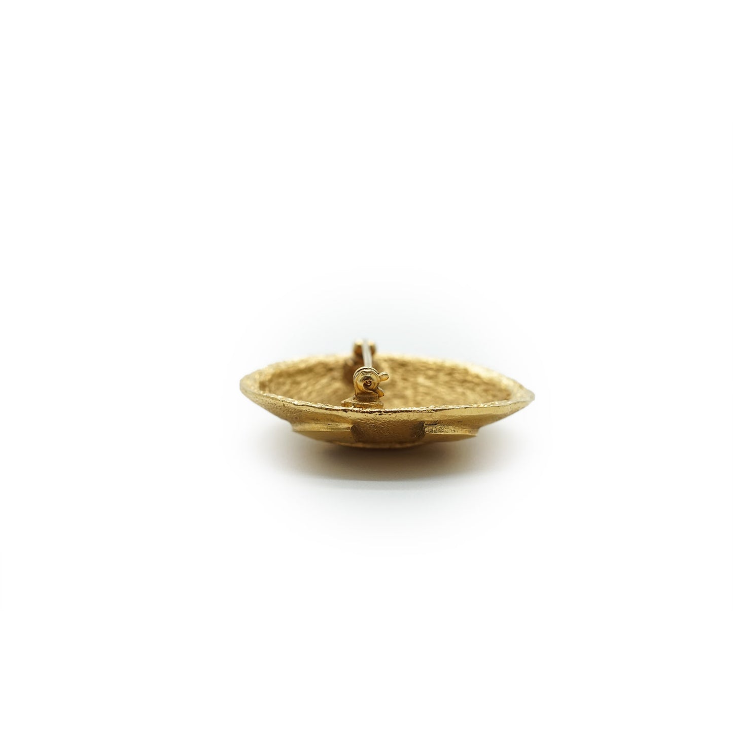Coco Mark Circle Brooch