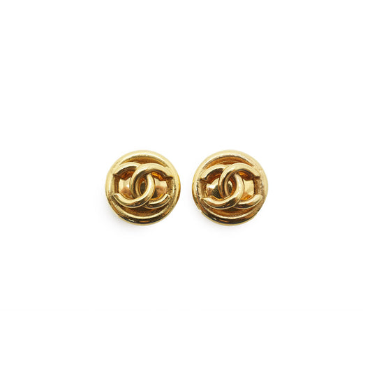 Coco Mark Clip Earrings