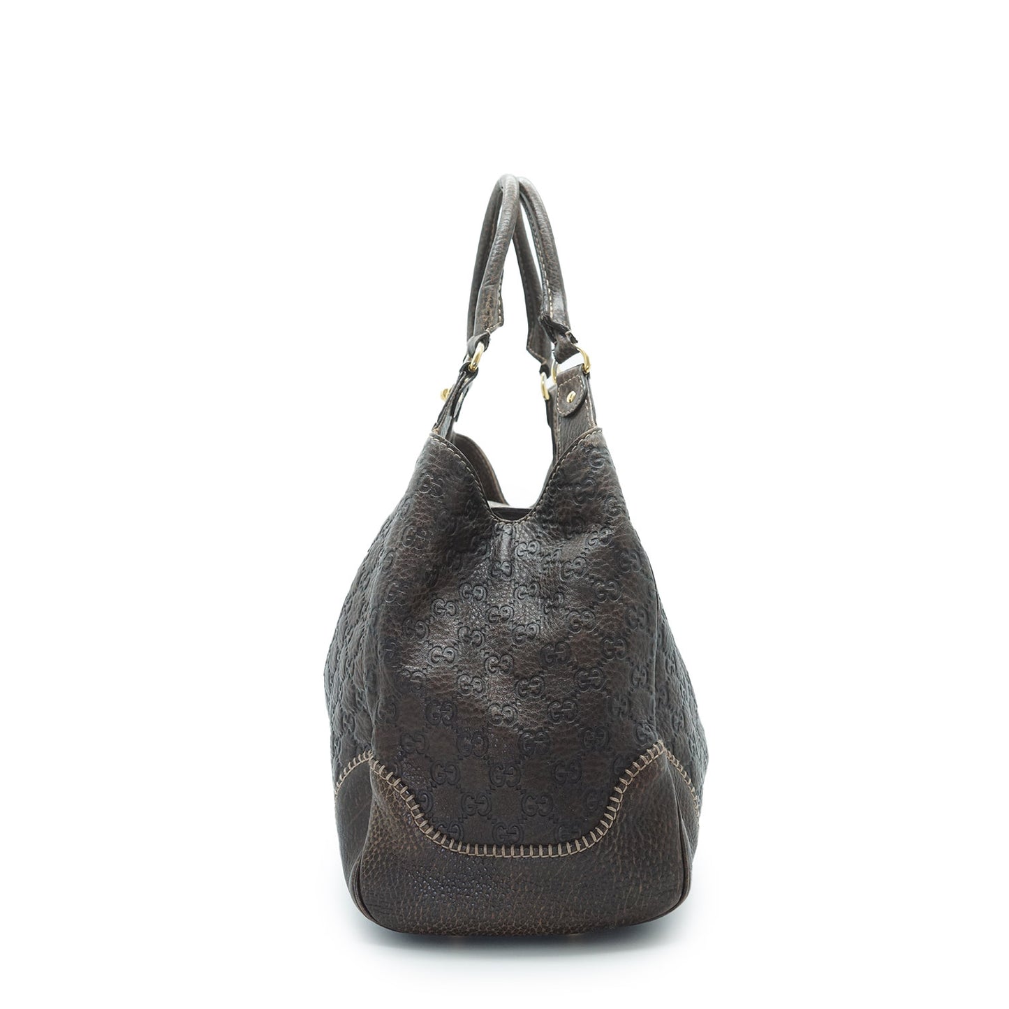 Guccissima Horsebit Large New Pelham Shoulder Tote