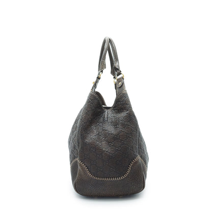 Guccissima Horsebit Large New Pelham Shoulder Tote