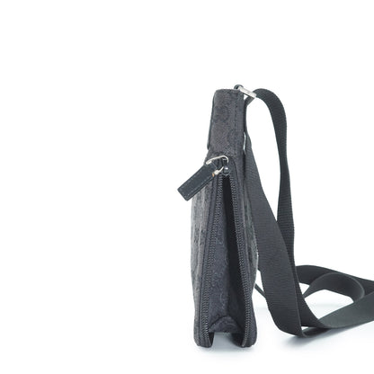 GG Canvas Zip Around Mini Messenger Crossbody Bag