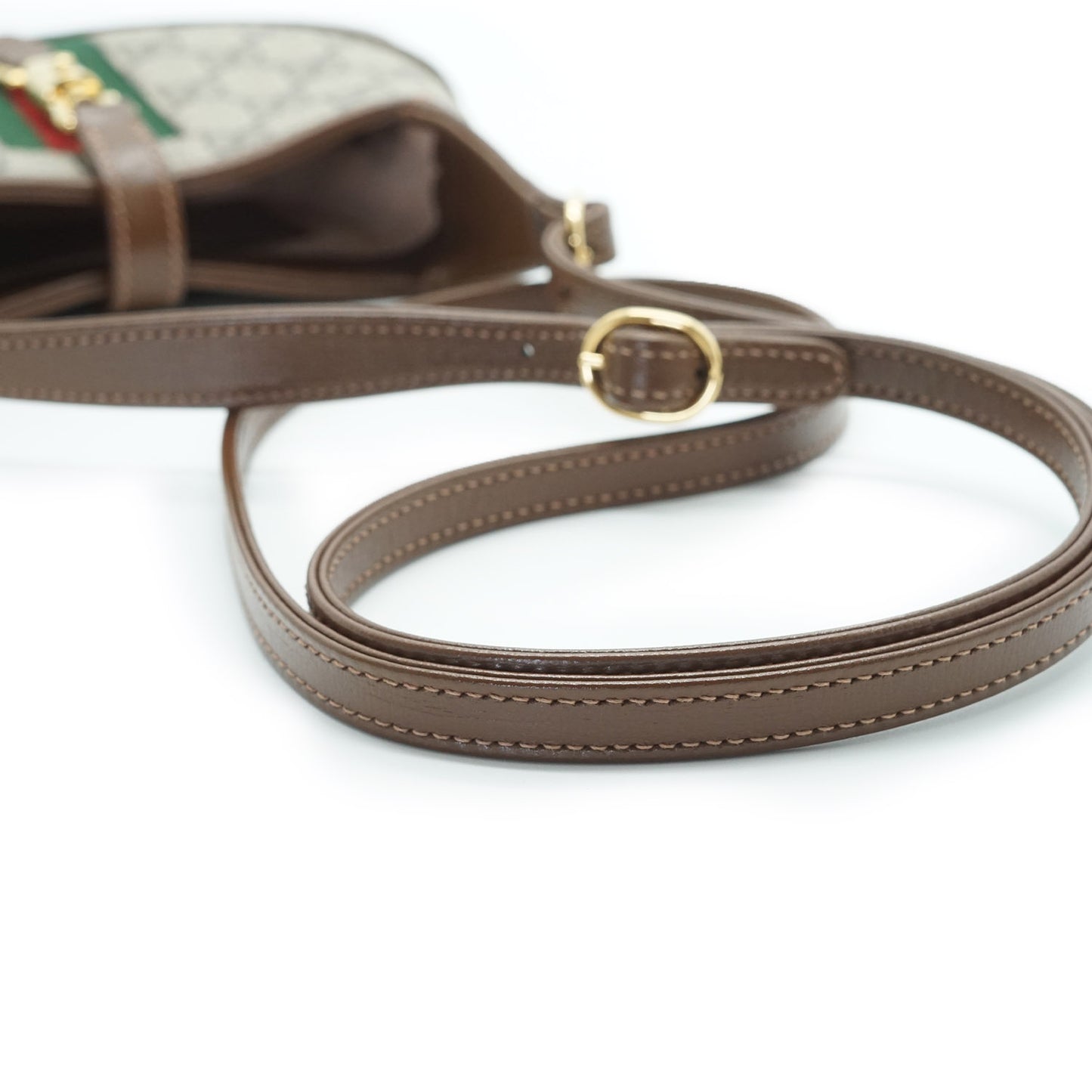 GG Canvas Leather Mini Jackie 1961