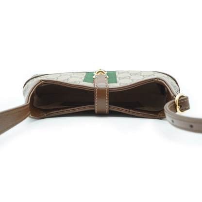 GG Canvas Leather Mini Jackie 1961