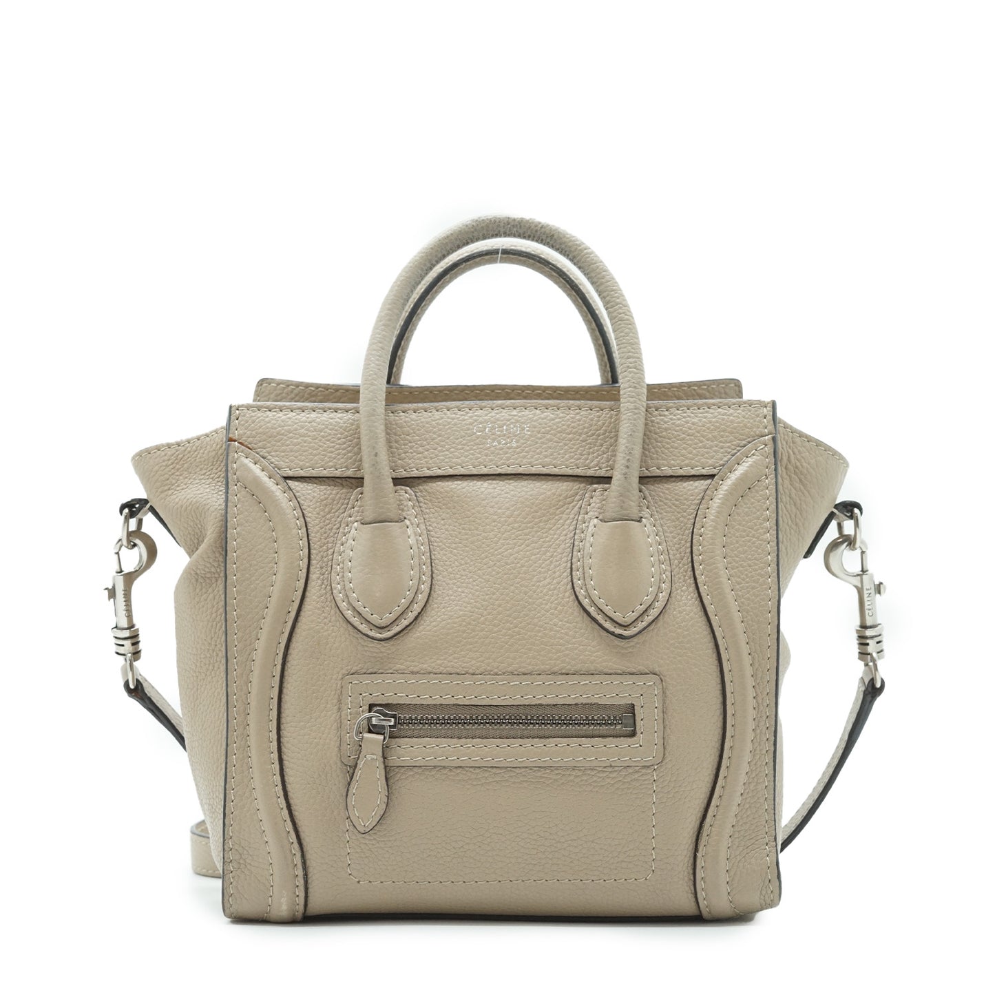 Nano Luggage Calfskin 2Way Handbag