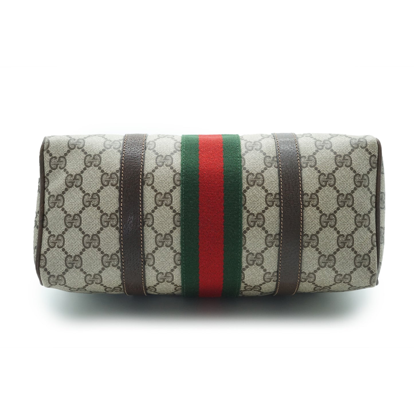 GG Supreme Sherry Line Vintage Ophidia Boston Bag
