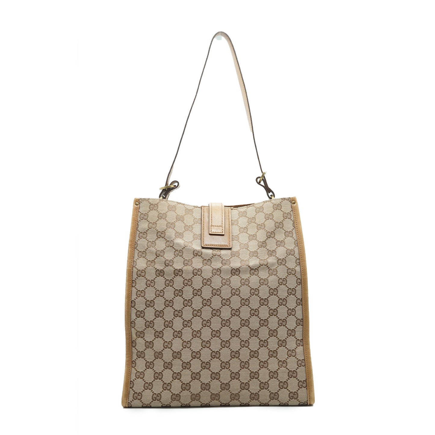 GG Canvas Vertical Tote