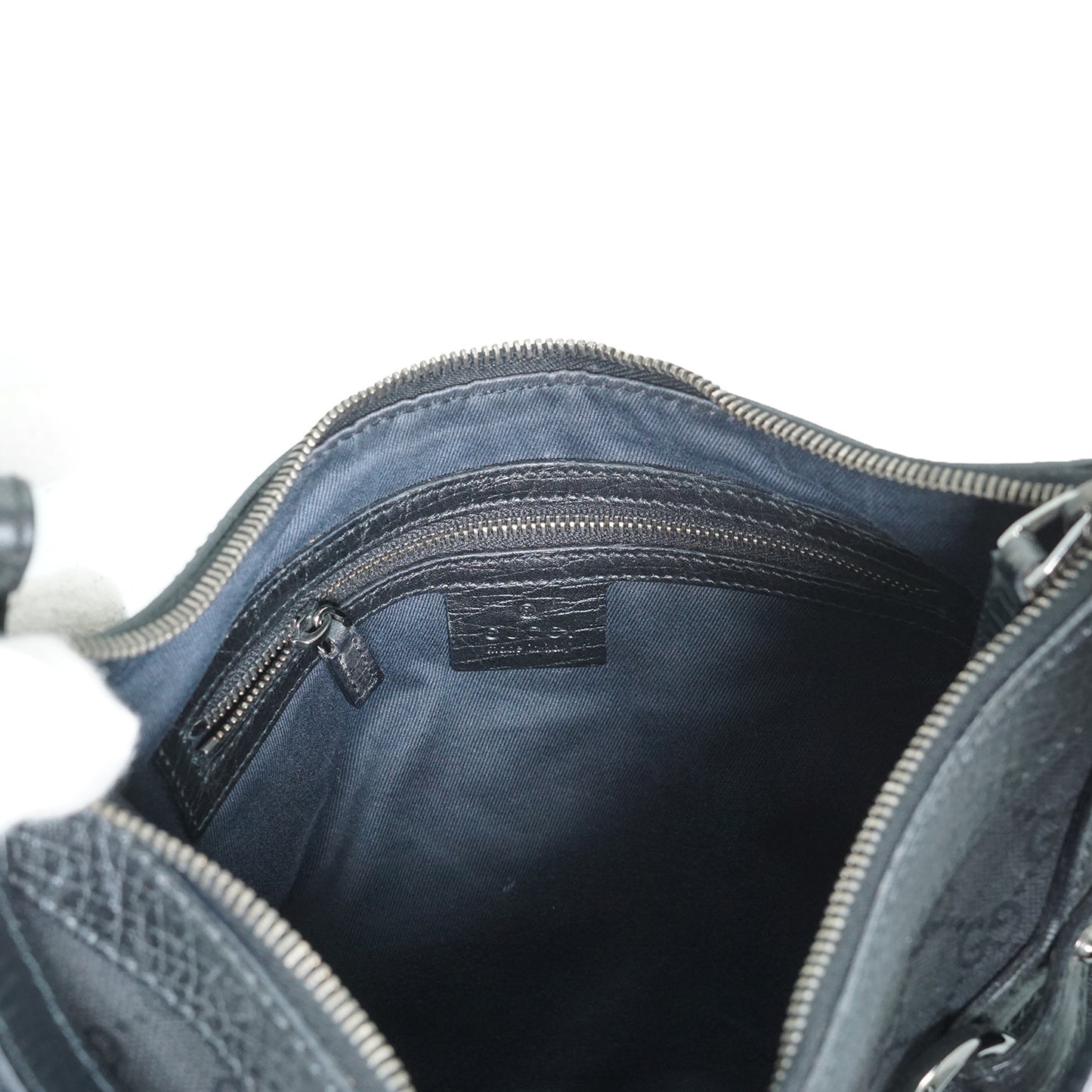 GG Canvas Horsebit Shoulder Bag