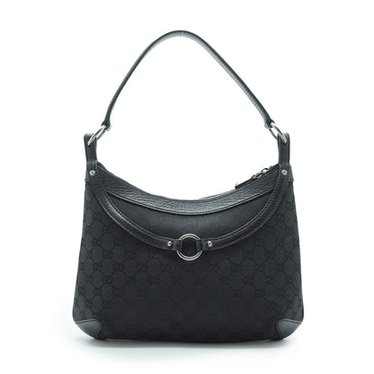 GG Canvas Horsebit Shoulder Bag