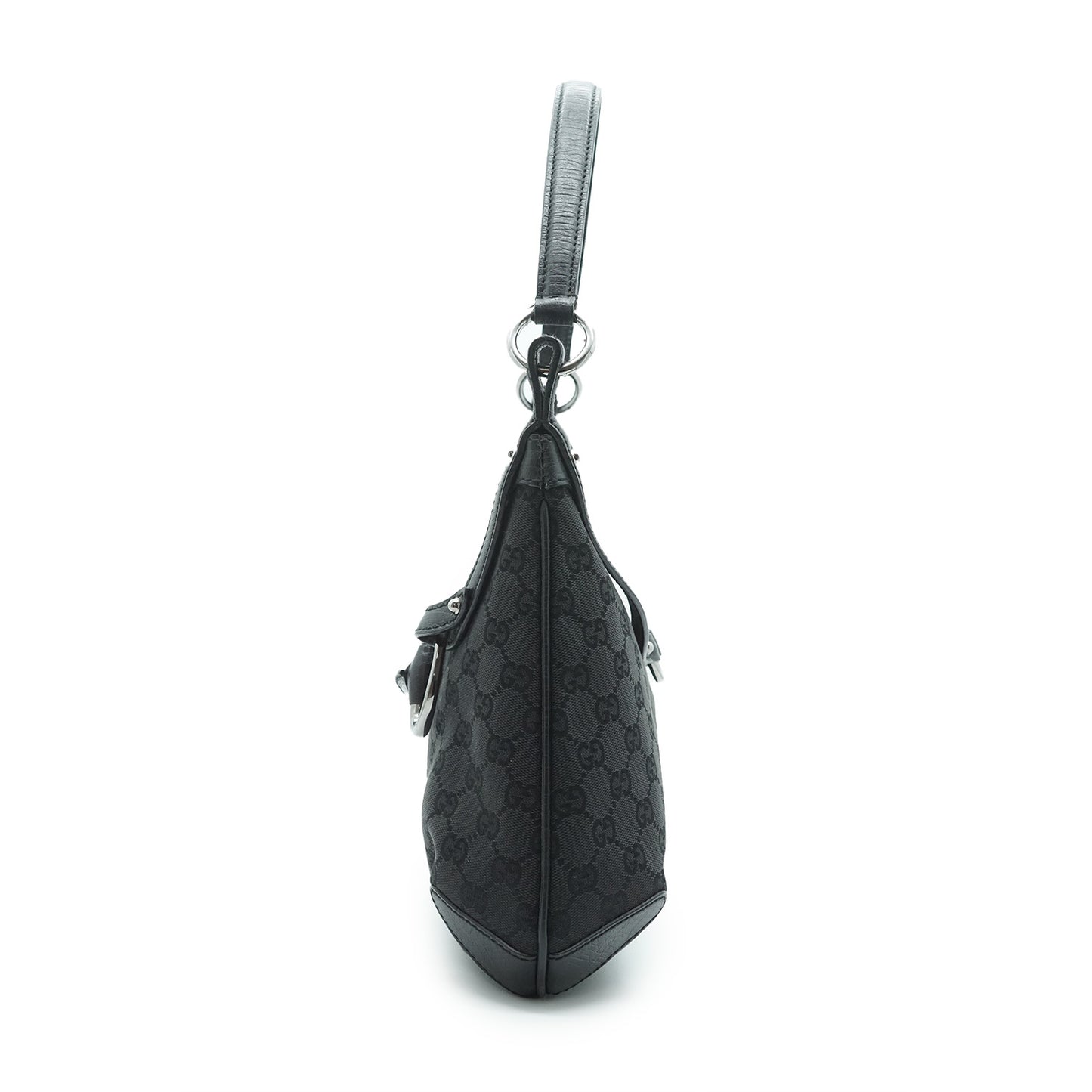 GG Canvas Horsebit Shoulder Bag