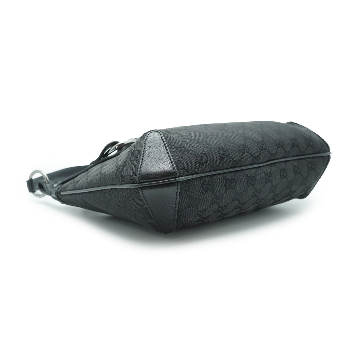 GG Canvas Horsebit Shoulder Bag