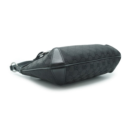 GG Canvas Horsebit Shoulder Bag
