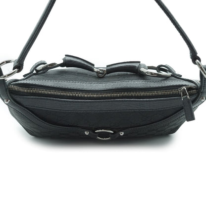 GG Canvas Horsebit Shoulder Bag