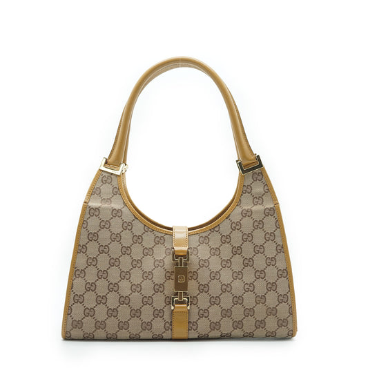 Vintage Jackie Canvas Shoulder Bag