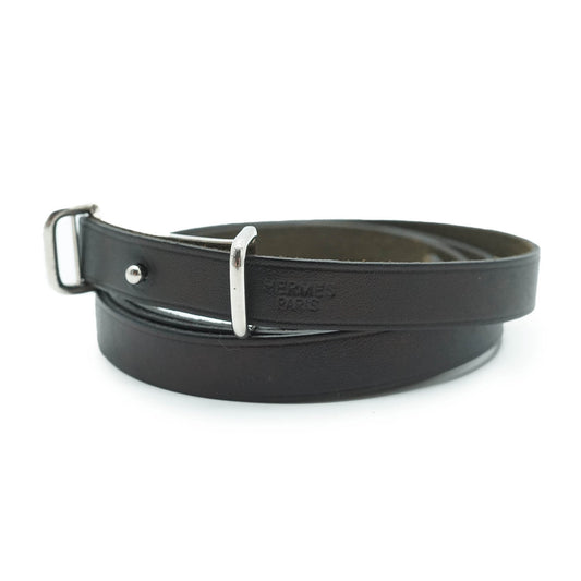 Hapi Palladium Plated Wrap Belt Bracelet