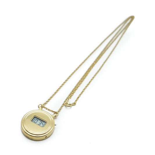 Dior Letter Logo Vintage Watch Necklace
