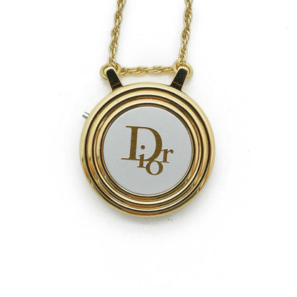 Dior Letter Logo Vintage Watch Necklace