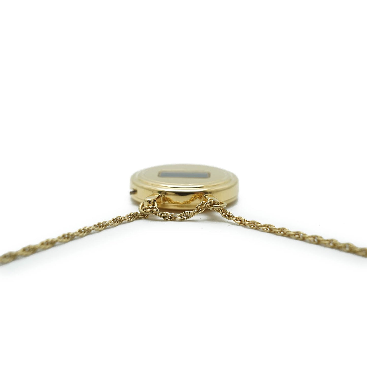 Dior Letter Logo Vintage Watch Necklace