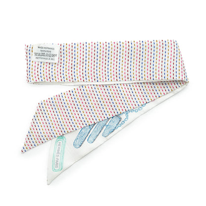 Chevaloscope Pointille Silk Twilly