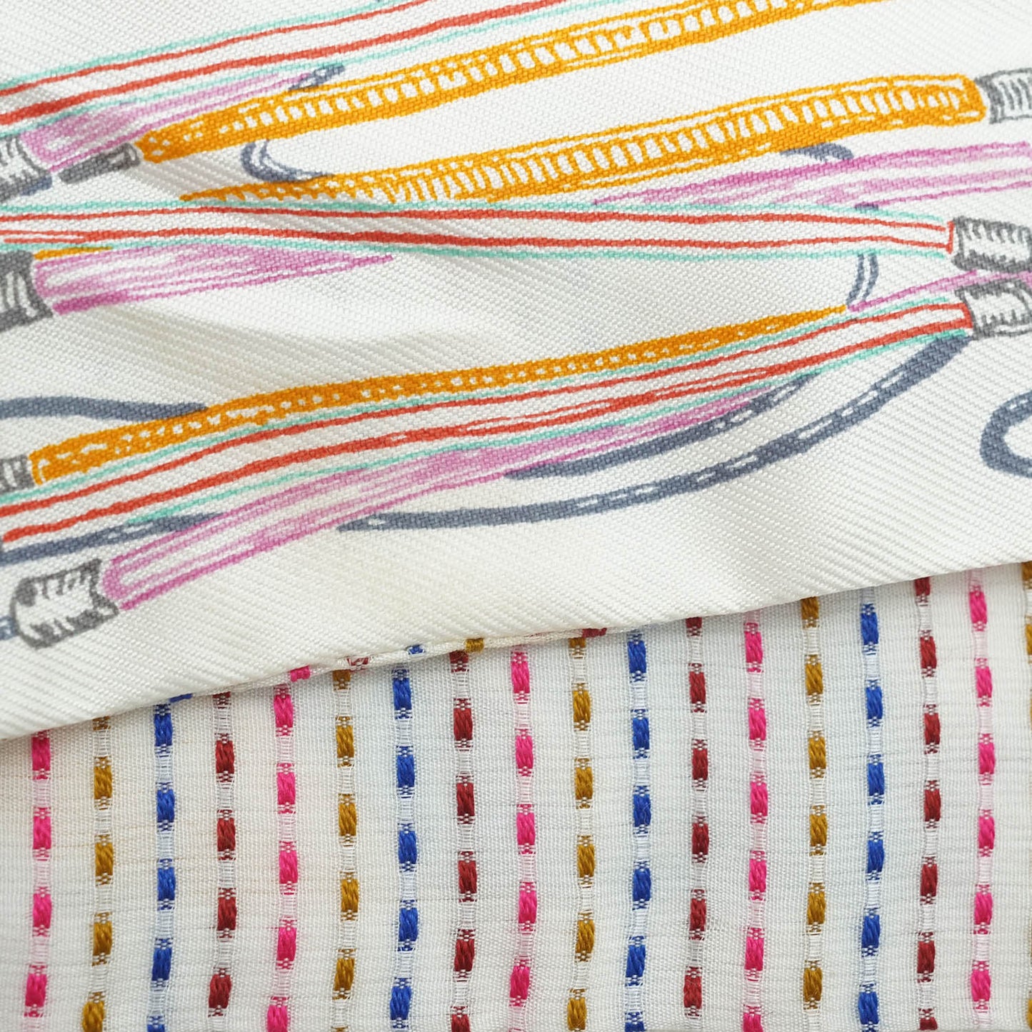 Chevaloscope Pointille Silk Twilly