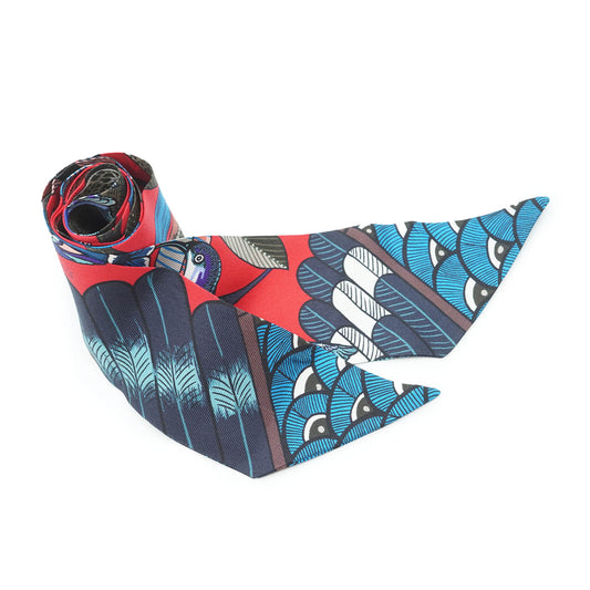 Tree of Song Silk Twilly