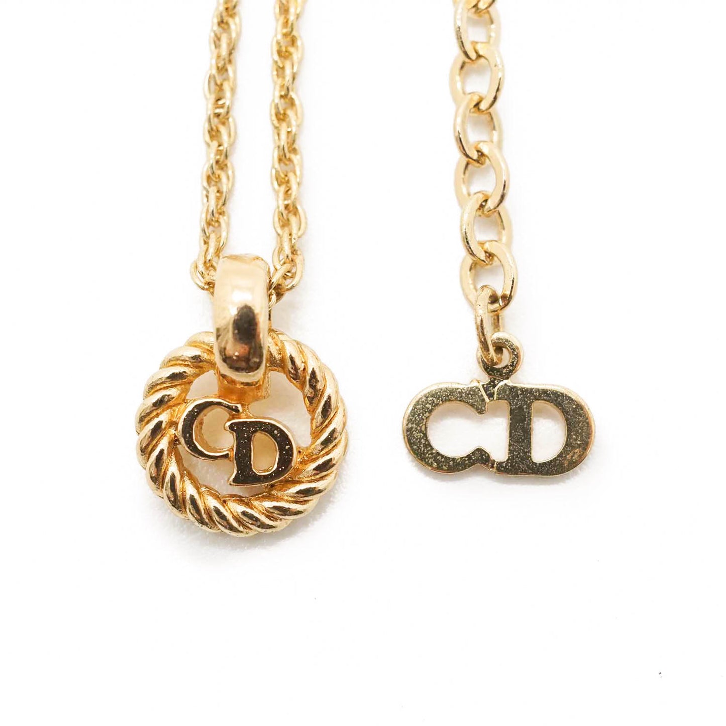 Mini CD Circle Logo Choker