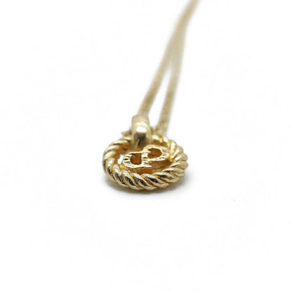 Mini CD Circle Logo Choker
