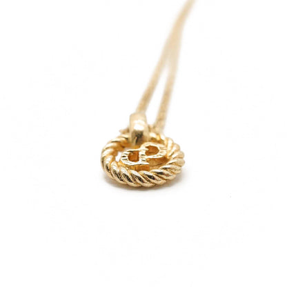Mini CD Circle Logo Choker