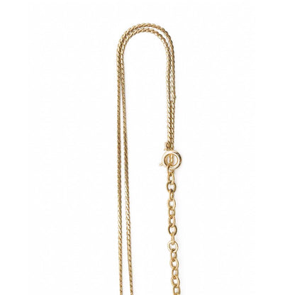 CD Logo Rhinestone Choker