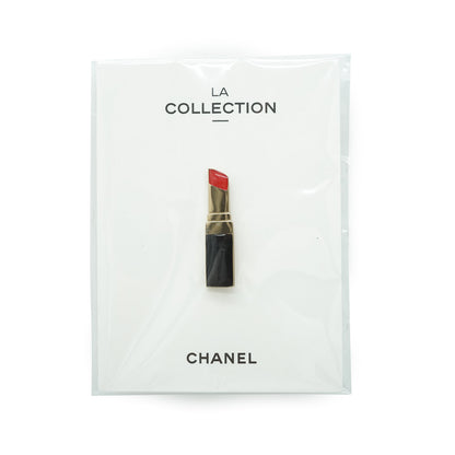 Chanel Beaute La Collection Lipstick Lapel Pin