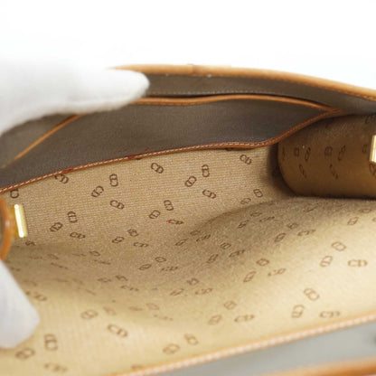Canvas Leather Crossbody Bag
