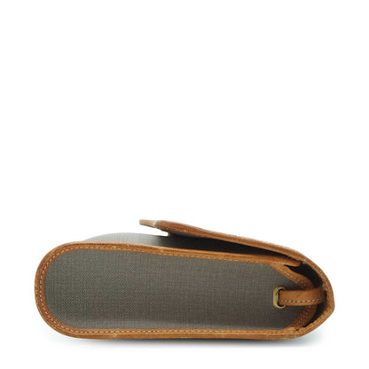 Canvas Leather Crossbody Bag
