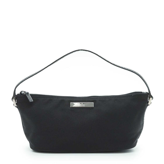 Mesh Canvas Boat Pochette