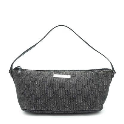 GG Canvas Boat Pochette