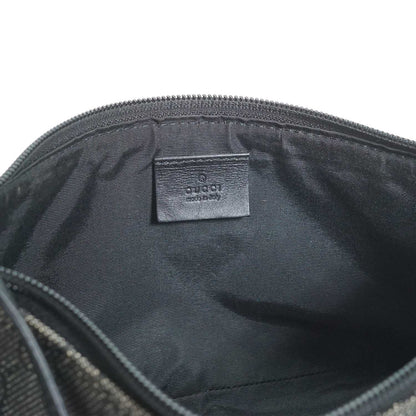 GG Canvas Boat Pochette