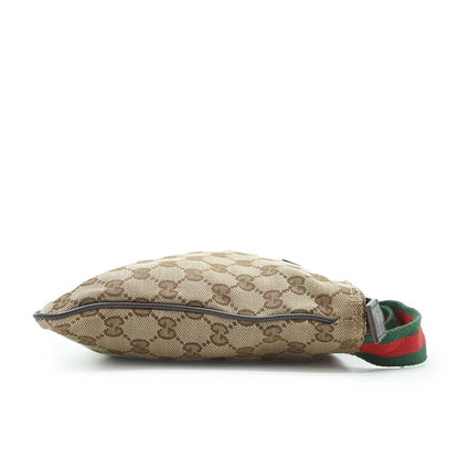 GG Canvas Sherry Line Messenger Bag
