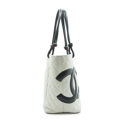 Cambon Lambskin Matelasse Large Tote