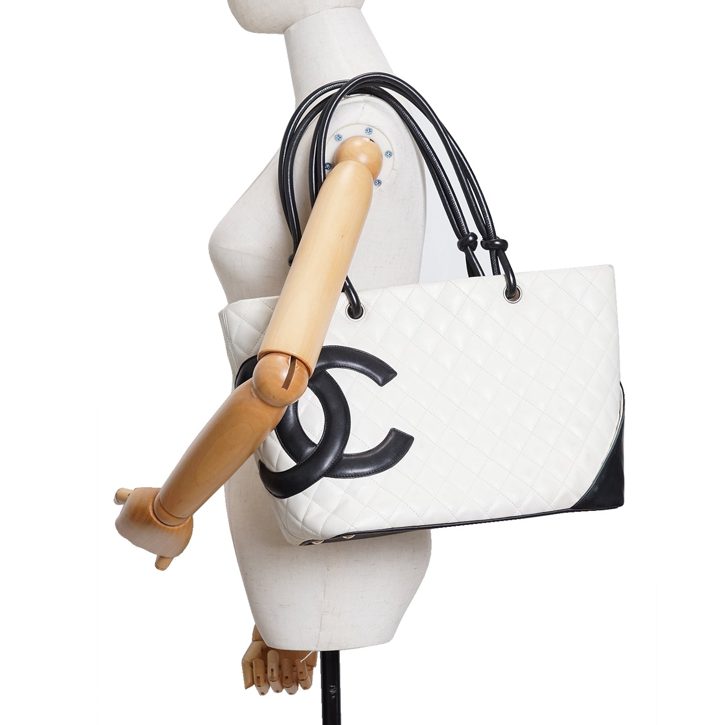 Cambon Lambskin Matelasse Large Tote