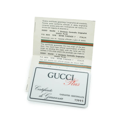 GG Supreme Gucci Plus Vintage Coated Canvas Boston Bag